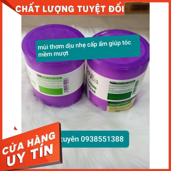 Hấp dầu hoa sen - kiwi LAKAY 1000ML  FREESHIP  Cải thiện khô xơ ,hư tổn, cấp ẩm giúp tóc mềm mượt chắc khỏe rạng ngời