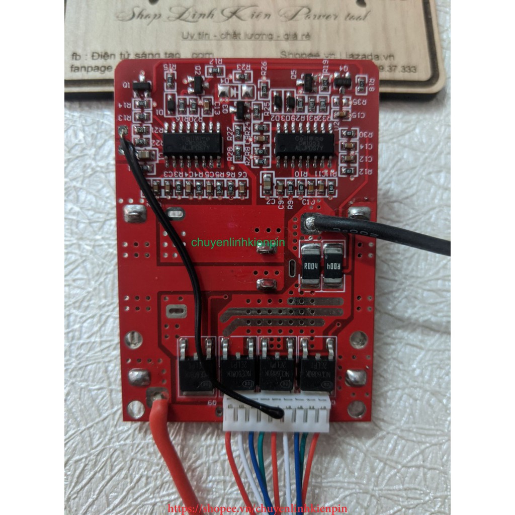 Mạch 10s-36V 60A Makita, bảo vệ pin Li-ion, ( dùng cho máy khoan, bắt vít TQ...) ( BL64_140 )