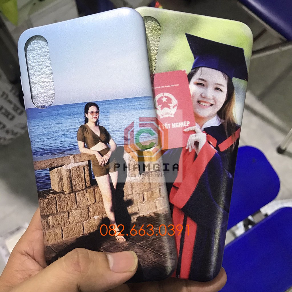 Ốp lưng Vsmart live, bee dẻo in hình theo yêu cầu (có video)