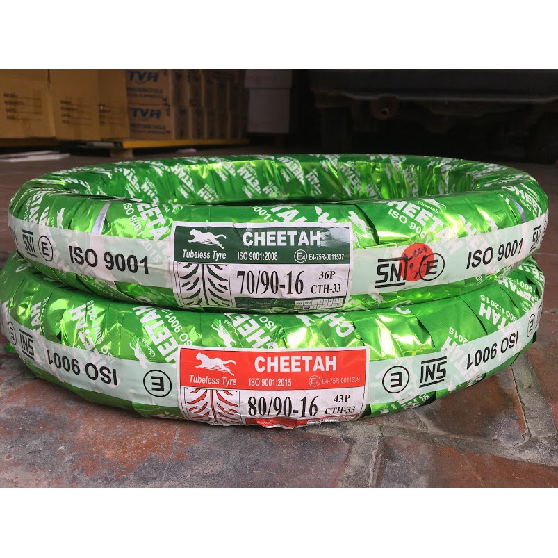 Lốp Cheetah Thái chính hãng xe NOUVO 70/90-16&80/90-16