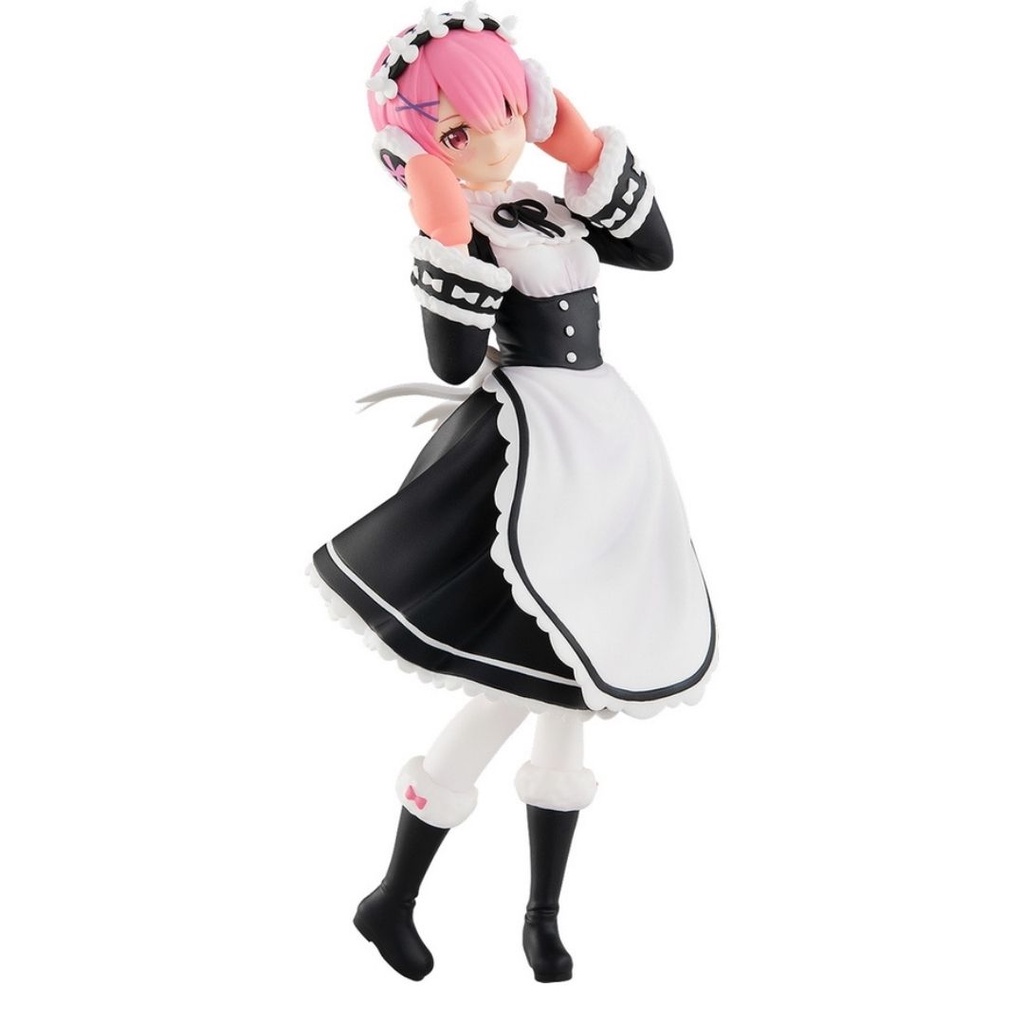 Mô hình Re Zero Ram 18cm Ice Season Ver. POP UP PARADE GOODSMILE Mô hình tĩnh Nhựa PVC CHÍNH HÃNG NHẬT RZPUP02