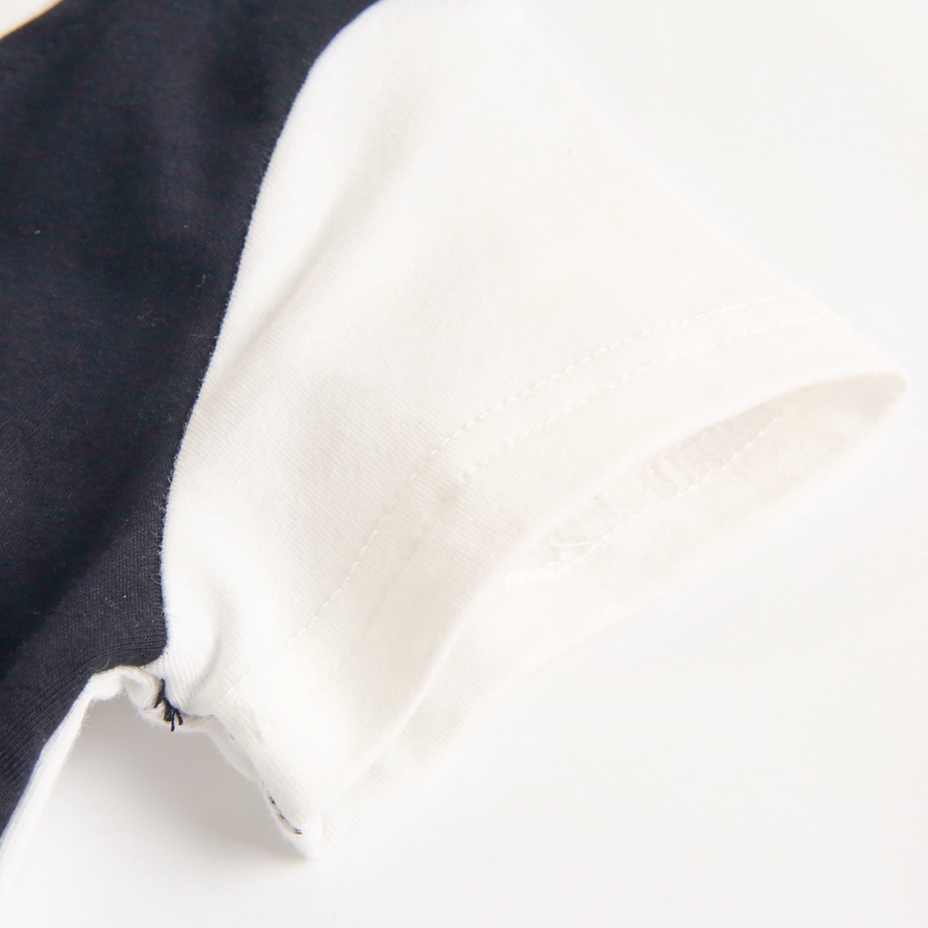 Áo liền quần Sanlutoz vải cotton tay ngắn thời trang mùa hè cho bé trai