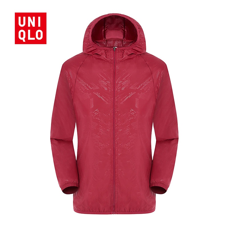 Áo Khoác Thể Thao Chống Tia uv Chống Thấm Nước Có Mũ Trùm Tiện Lợi Dành Cho Nam Và Nữ / Size m-4xl