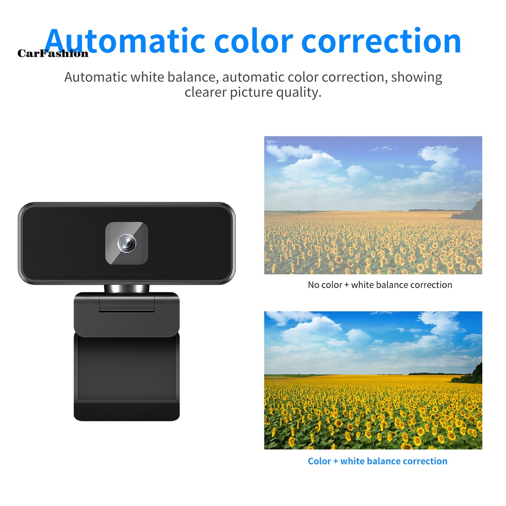 Webcam 2K 1080P cố định hiệu ứng âm thanh USB thông dụng cho máy tính | BigBuy360 - bigbuy360.vn