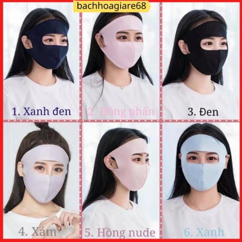 Khẩu trang ninja chống nắng chống bụi  .