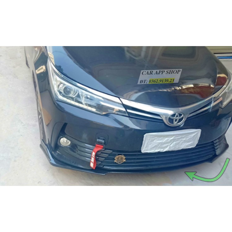 Cản trước thể thao  Toyota Corolla Altis  lắp cho đời xe 2014 - 2018