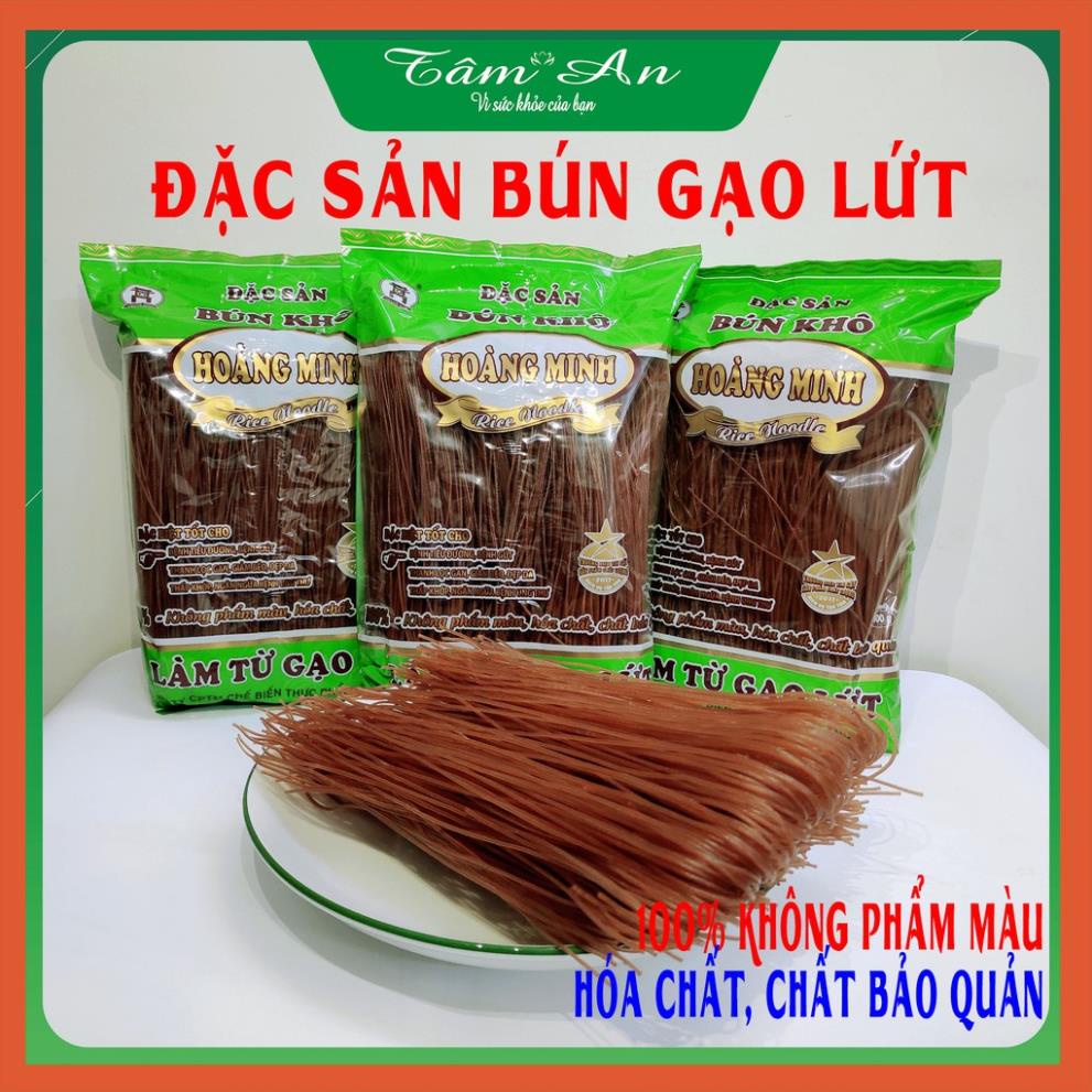 [100% Gạo Lứt ️] Bún gạo lứt đỏ, miến sợi rút thực dưỡng Eat Clean ️  Phở gạo lứt đỏ- có giấy chứng nhận chất lượng