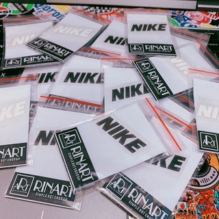 Decal ủi chữ NAIKI cá tính | Logo Sticker Patch in áo ủi trực tiếp lên vải