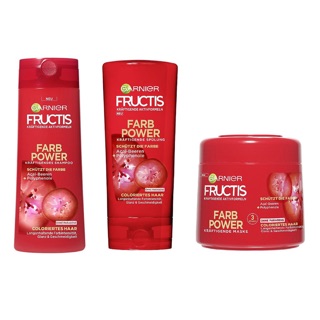 Dầu gội và dầu xả Garnier Fructis dành cho tóc nhuộm