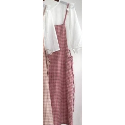 Set yếm xinh xẻo gồm áo voan tơ + yếm lụa hàn siêu đẹp, siêu rẻ - Haruko Closet