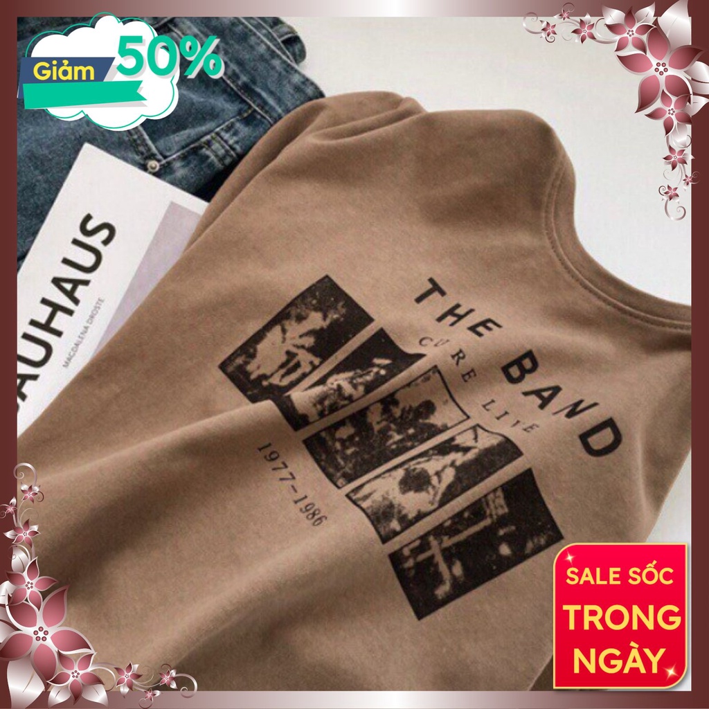 Áo thun nam nữ The Band , áo phông rộng unisex giá sốc - anhhaishop29