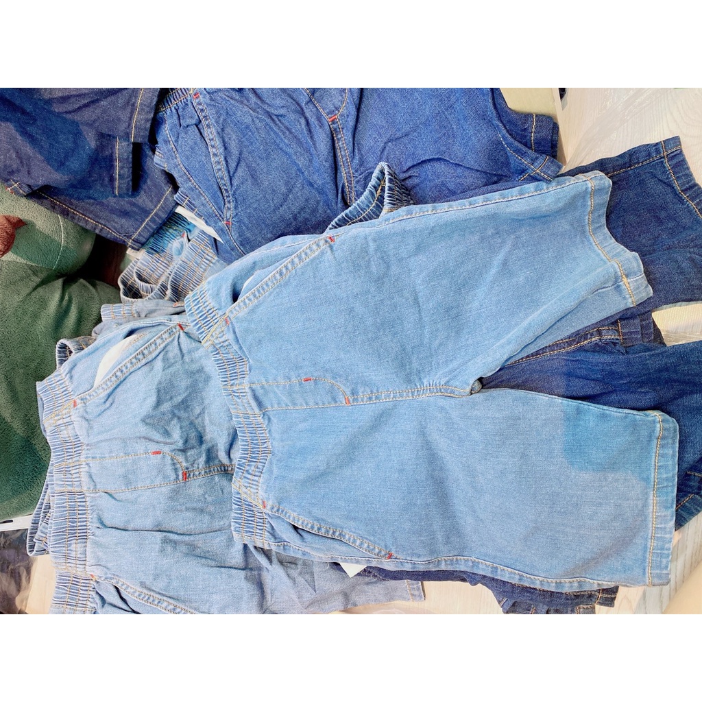 P48 Quần jeans lửng BT xuất xịn đét, vải jeans siêu mềm