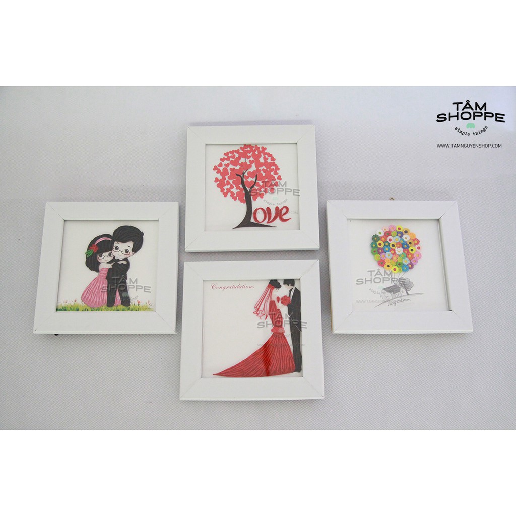 TRANH GIẤY QUILLING HANDMADE SỐ 09