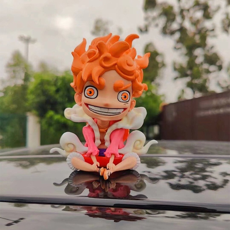 Mô Hình Nhân Vật Luffy Gear 5 Trong Phim Hoạt Hình One Piece Bằng PVC 12cm