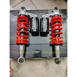 Phuộc Yss tem khắc CNC lắp Sirius Jupiter Taurus Cub78 Max