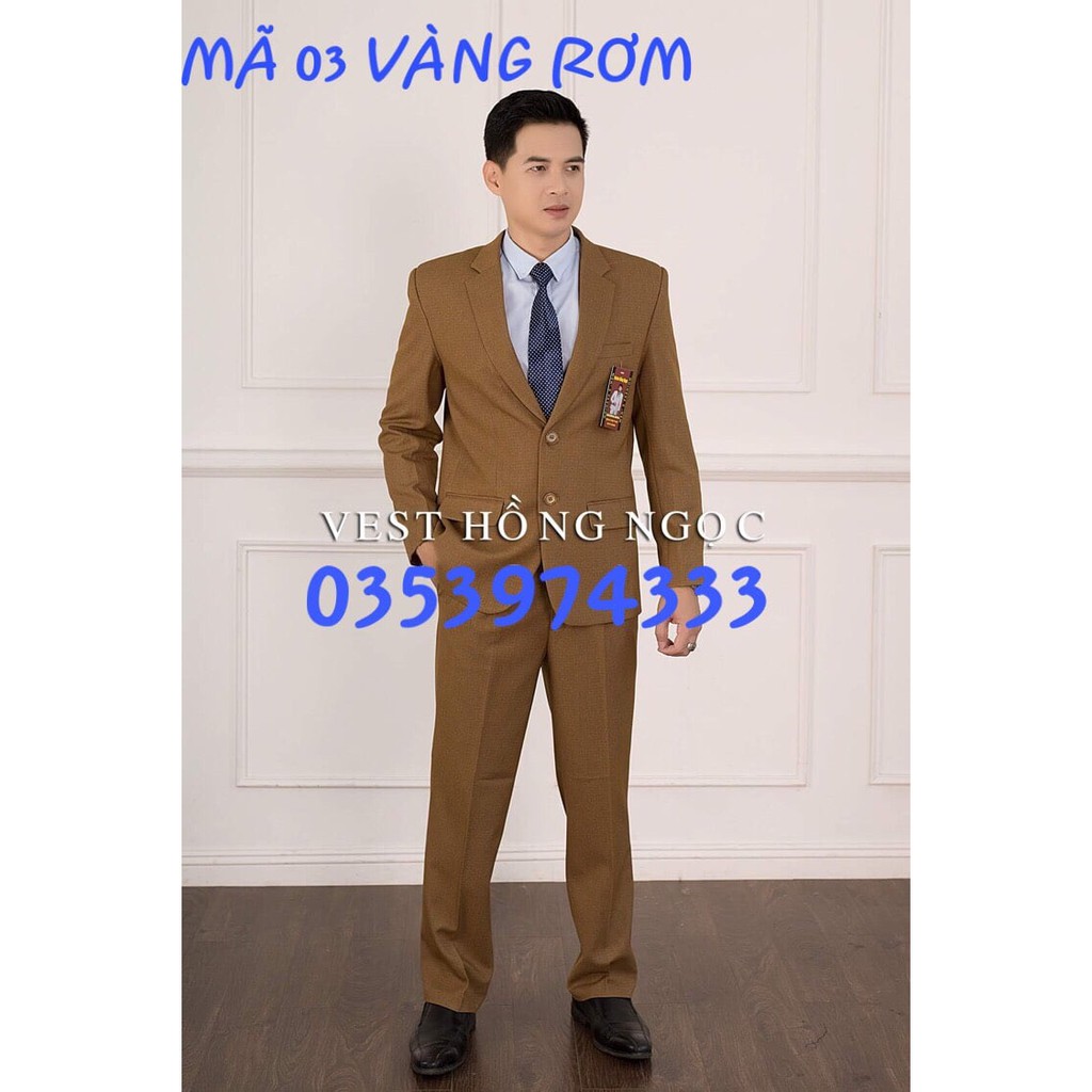 Vest Trung Niên Cao Cấp Hồng Ngọc