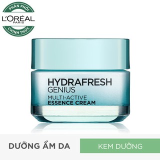 Kem Dưỡng Ẩm L'Oreal Hydrafresh Genius Multi-Active Essence Cream 50ml