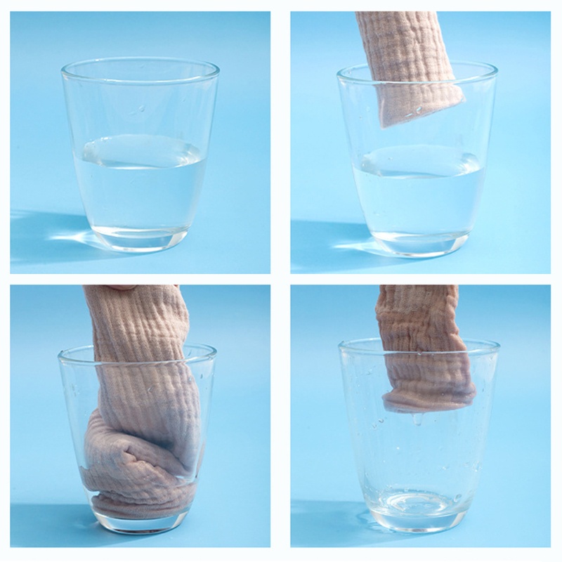 Bộ 5 Khăn Tắm Cotton Mềm Mại Xinh Xắn Cho Bé