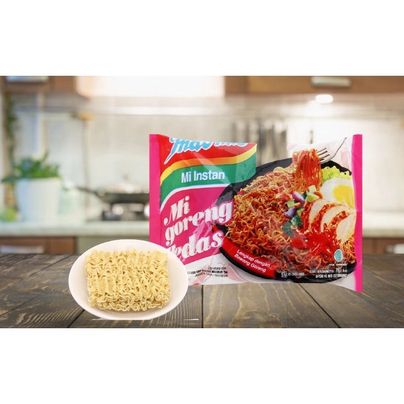 Mì xào khô Goreng Indomie Indofoods ngon số 1 thế giới 1 thùng 40 gói date 11/2023