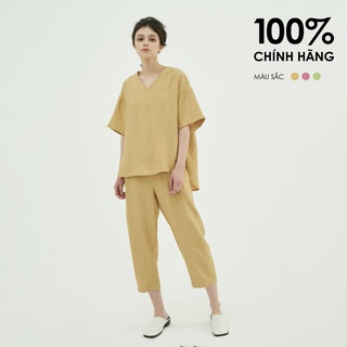Set đồ bộ đũi xước cao cấp Charis BNK23