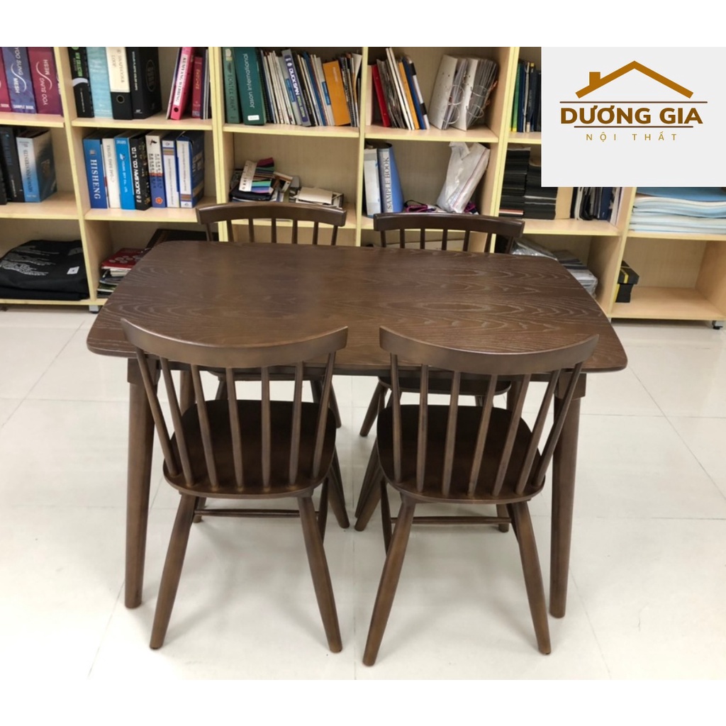 Bàn ăn gia đình 4 ghế hiện đại
