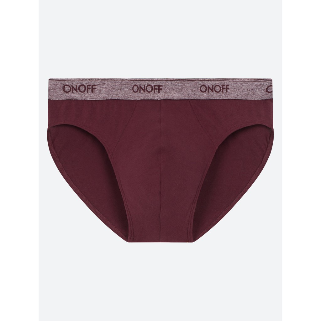 [Mã WABR050 giảm 10% đơn 250K] Quần lót nam brief cotton ONOFF - BU18002