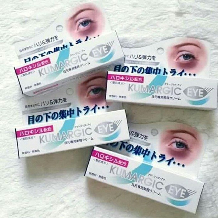Kem dưỡng mờ thâm mắt Kumargic Nhật Bản 20g