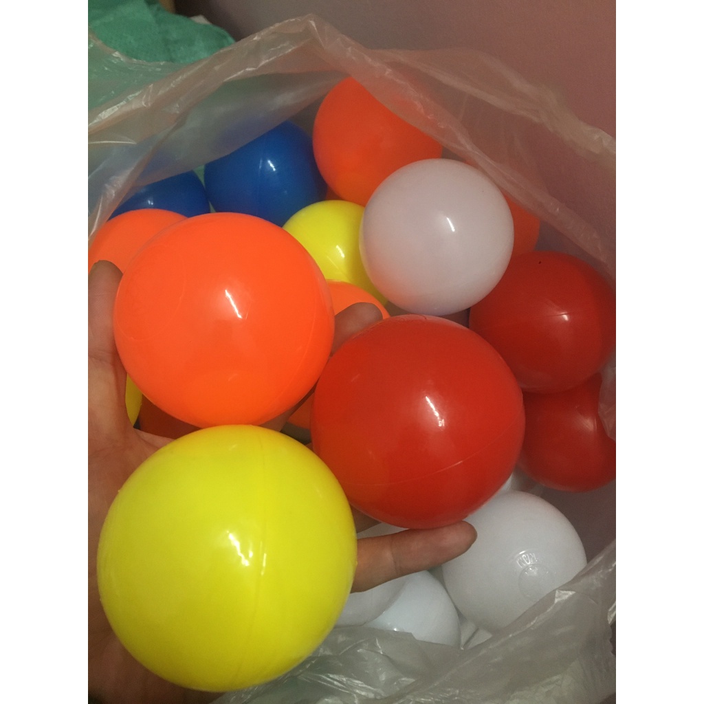 PVN43466 Bóng nhựa Hàn cao cấp 5,5cm-7,5cm-10cm nhựa Hàn an toàn cho Bé đủ loại-Nhựa HDPE căng bóng không mùi an toàn