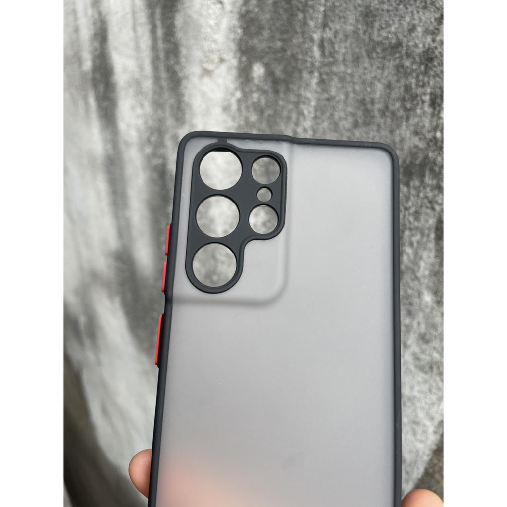 Ốp lưng Samsung Galaxy S23 Ultra, S22, A53,A73, S21 Ultra,S20 Ultra , Note 20 Ultra nhám bảo vệ camera chống sốc
