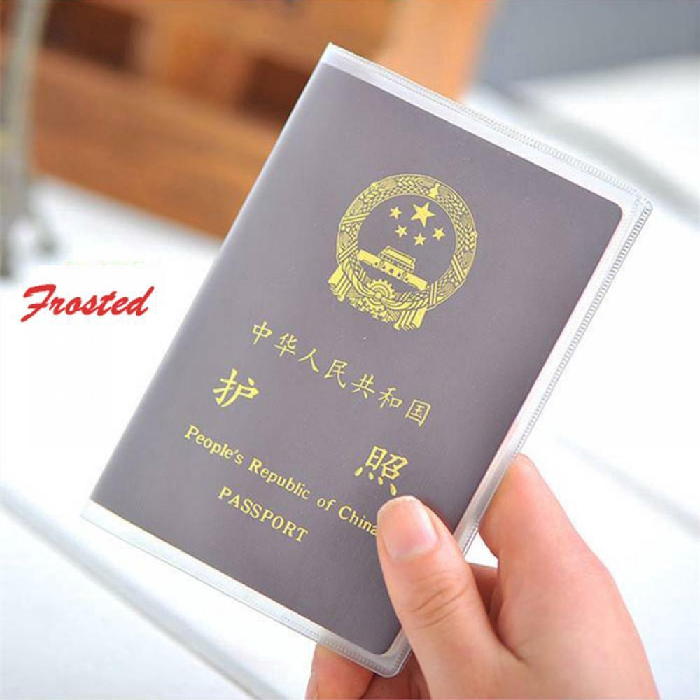 Vỏ bọc hộ chiếu bằng PVC trong suốt chống thấm nước tiện dụng