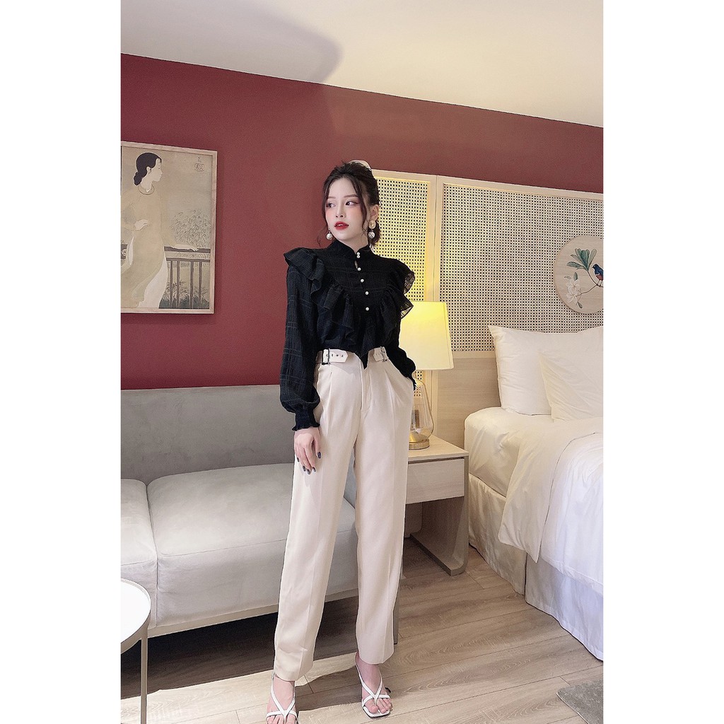 Quần dài xuông vải tuýt - 20Again QAA0467 | BigBuy360 - bigbuy360.vn
