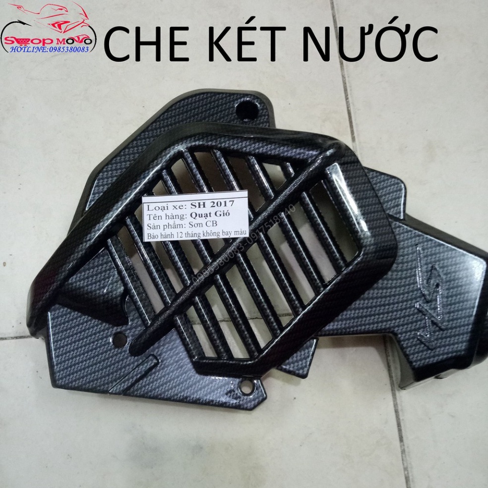 bộ combo 6 món Lốc máy nhỏ, che két nước, gác chân sau, bầu gió, dè trước sau, và ốp bô Ảnh thật Sp