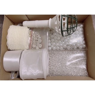 Set Nguyên Liệu Làm Hoa Cưới Cầm Tay sáng tạo.