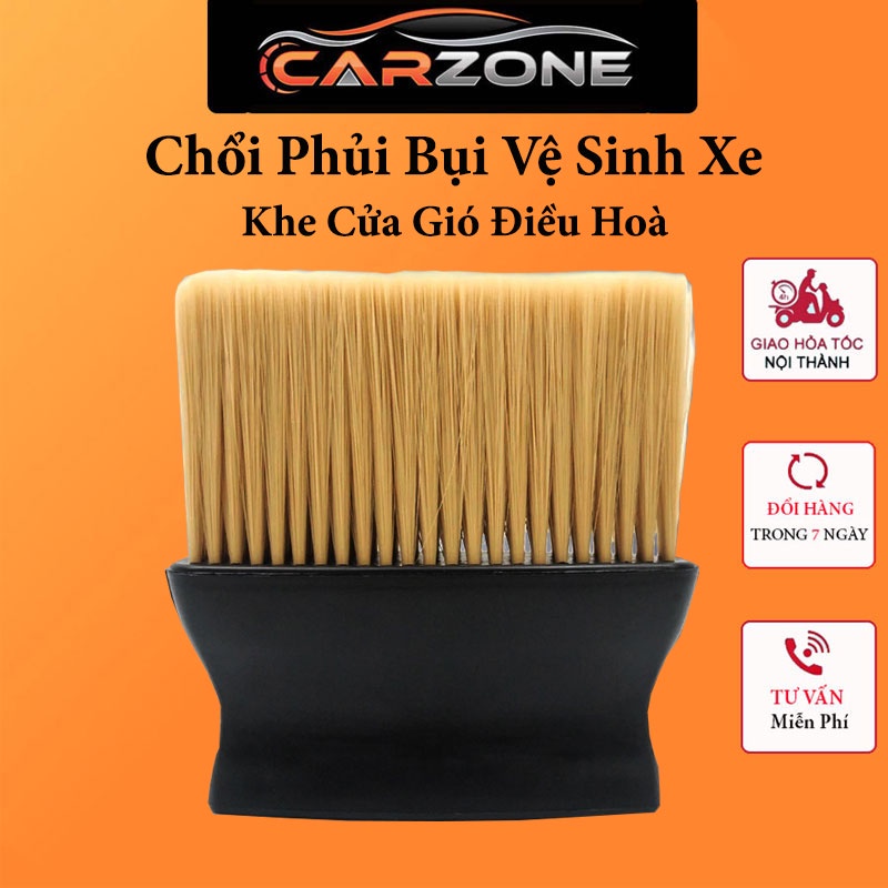 Chổi Cọ Vệ Sinh Nội Thất Ô Tô , Bàn Chải Phủi Bụi Khe Cửa Gió Điều Hoà Tiện Lợi CarZone.Top