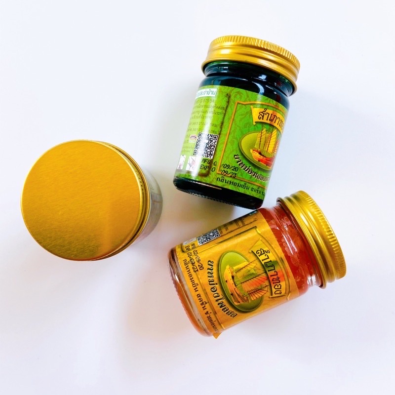 Lẻ 01 hộp Dầu Cù Là nóng, dầu xoa bóp Cánh Buồm hũ to 50g hàng chuẩn thái Lan