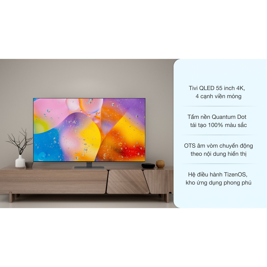 [Mã ELHAMS5 giảm 6% đơn 300K] FREESHIP_ Smart Tivi QLED 4K 55 inch Samsung QA55Q80A (55Q80A) (QA55Q80AAKXXV)