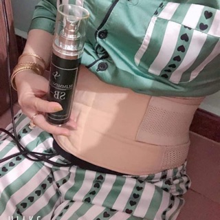 Gen Dán ngoài Quấn nóng Hàng Loại 1 Bản to. Gen nịt bụng sau sinh.