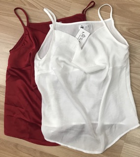 Áo 2 dây cổ đổ
