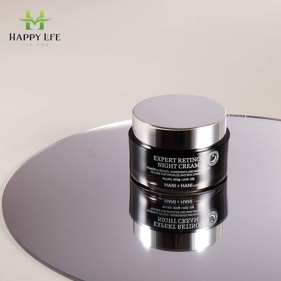 Kem dưỡng trắng da mặt, kem dưỡng da ban đêm, kem dưỡng da ban ngày HANI x HANI 50g Hàn Quốc - Happy Life 4U