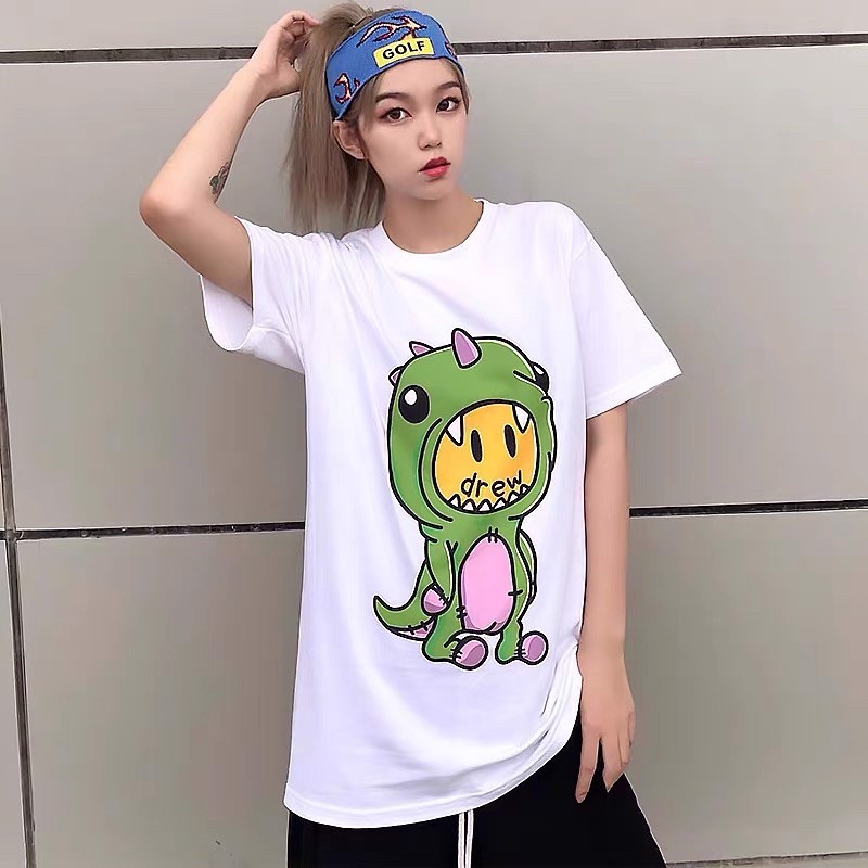 ÁO THUN OVERSIZE DREW KHỦNG LONG