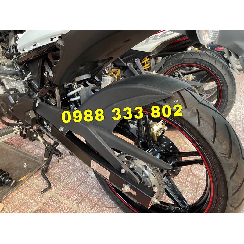 Dè con carte Ex 155  lắp ráp như zin hạn chế bùn sình văng lên - đồ chơi exciter 155