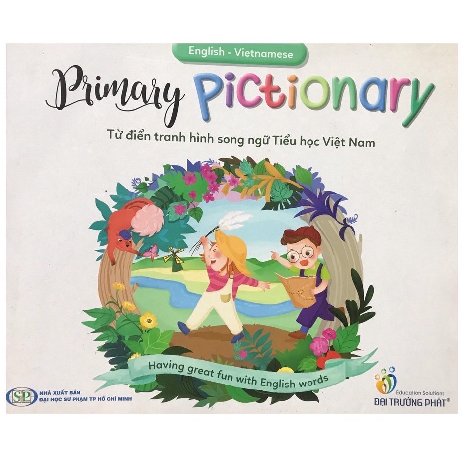 Sách - Từ điển tranh hình song ngữ Tiểu học Việt Nam