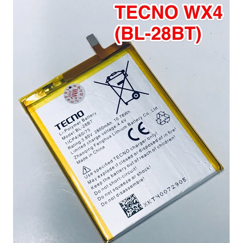 Pin TECNO WX4 (BL-28BT)