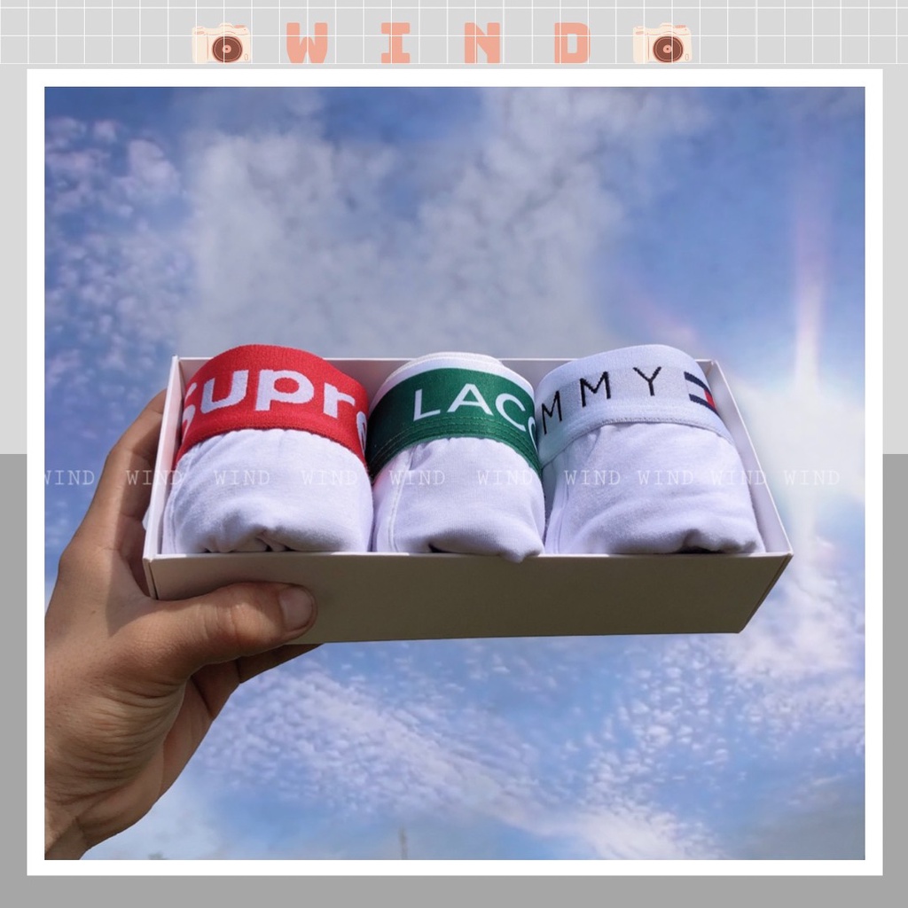 Combo 3 quần sịp nam đùi boxer cao cấp mẫu quần quốc dân dành cho bạn TIEM COMBO TLS