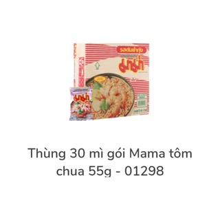 Thùng 30 mì gói Mama