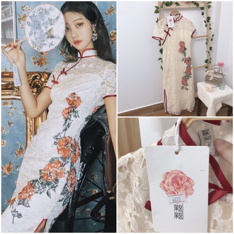 Sườn xám tiểu thư có BIG SIZE 65 kg