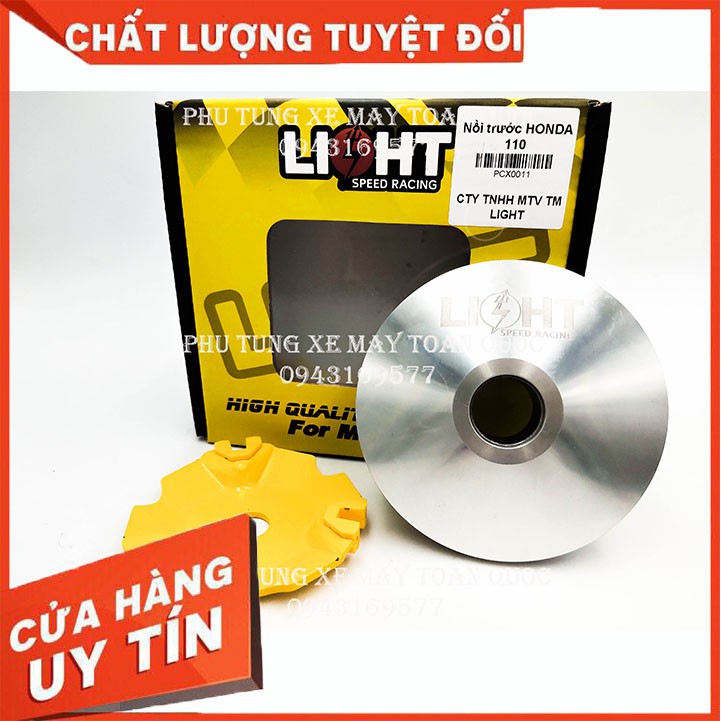 FULL BỘ NỒI TRƯỚC HONDA 110 VÀ BI NỒI 110 13G LIGHT DÀNH CHO VISION 110 ,AB 110...( BAO ĐỔI TRẢ )