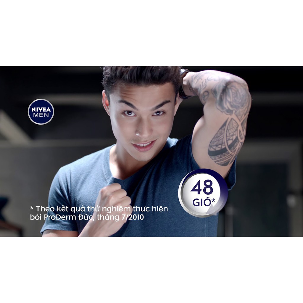 Nivea Men Dry Impact Pluss - Lăn Ngăn Mùi Cho Nam, Ngăn Mùi Hiệu Quả 48 Giờ (Chai 50Ml) | BigBuy360 - bigbuy360.vn