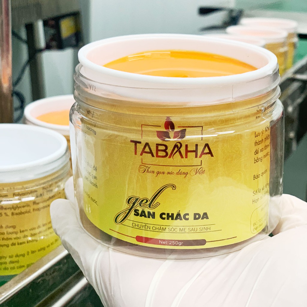 [Mã BMBAU50 giảm 7% đơn 99K] Gel Tan Mỡ Săn Chắc Da Đẹp Dáng Tabaha 250g Tặng Nịt Bụng Và Thước Dây