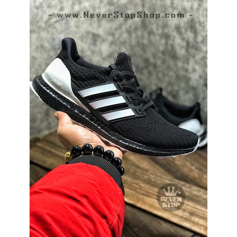 | Xả Xả| HOT THANH LÝ- Giày ADIDAS ULTRA BOOST 4.0 ĐEN TRẮNG [TẶNG VỚ] 2020 Có Sẵn